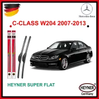 Gạt mưa cho C-Class W204 ( C200 ) 2007-2013 Super Flat Heyner SQ5 24/24 inch Side Lock