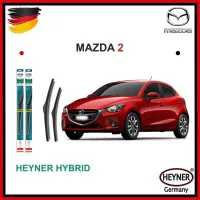 Gạt mưa Mazda 2 2007-2014 Heyner Hybrid 24/16 inch