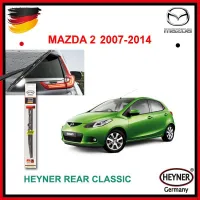 Gạt mưa sau Mazda 2 năm 2007-2014 Heyner Rear Classic RB Adapter
