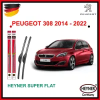 Gạt mưa Peugeot 308 2014 - 2022 Super Flat Sq5 24/18 Inch Top Lock
