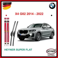 GẠT MƯA BMW X4 G02 2014 - 2022 SUPER FLAT SQ5 26/20 INCH TOPLOCK A/C