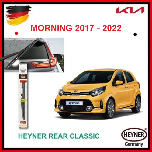 Gạt mưa sau Kia Morning 2017 - 2022 Heyner Classic RB Adapter
