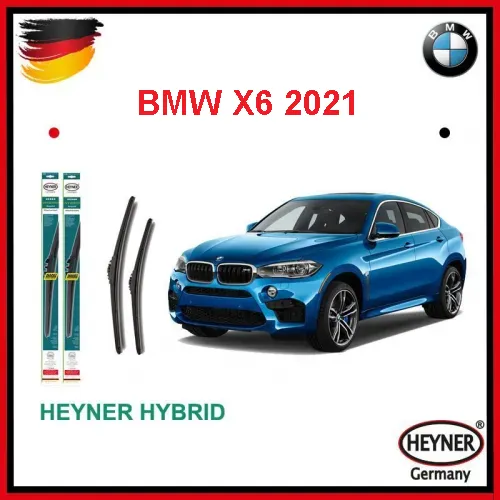 Gạt mưa cho  BMW X6 E71 2021-2023 Heyner Hybrid 26/20 inch Top lock