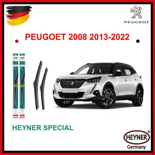 Gạt mưa Peugeot 2008 bản GT LINE Heyner Hybrid 24/16 inch Adapter Toplock MG