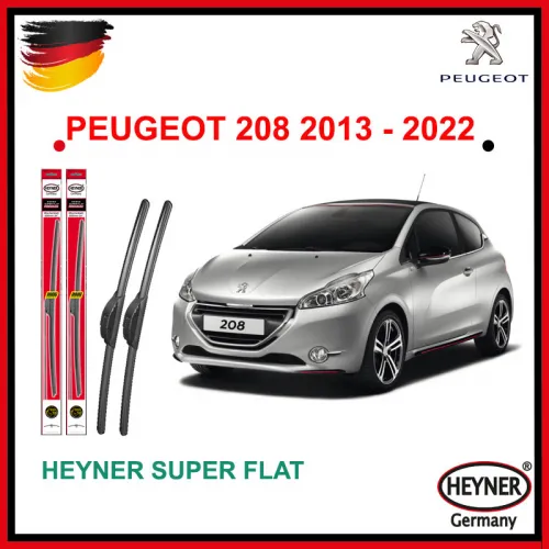 GẠT MƯA PEUGEOT 208 2013 - 2022 SUPER FLAT SQ5 26/16 INCH TOP LOCK