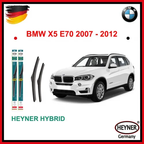 GẠT MƯA BMW X5 E70 2007 - 2012 HYBRID 24/20 INCH SIDE LOCK