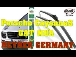 Porsche Cayenne S lựa chọn gạt Mưa Heyner Germany